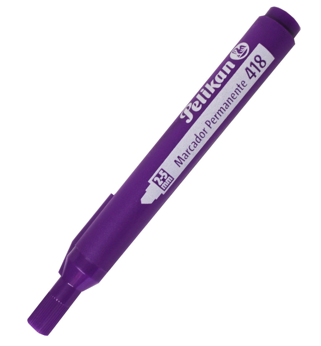 marcador permanente pelikan 418 violeta (alta gama)