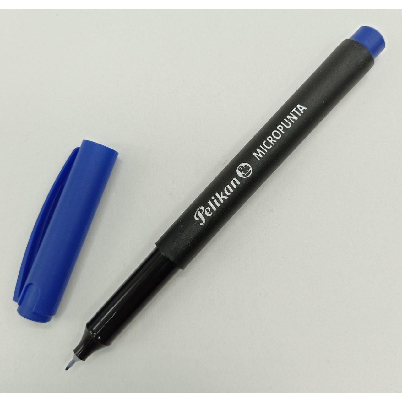 Micropunta Rotulador Punta Fina 0.5 mm Azul Pelikan