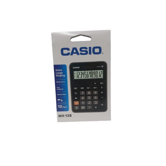 calculadora 12 digitos escritorio casio ref: mx12b