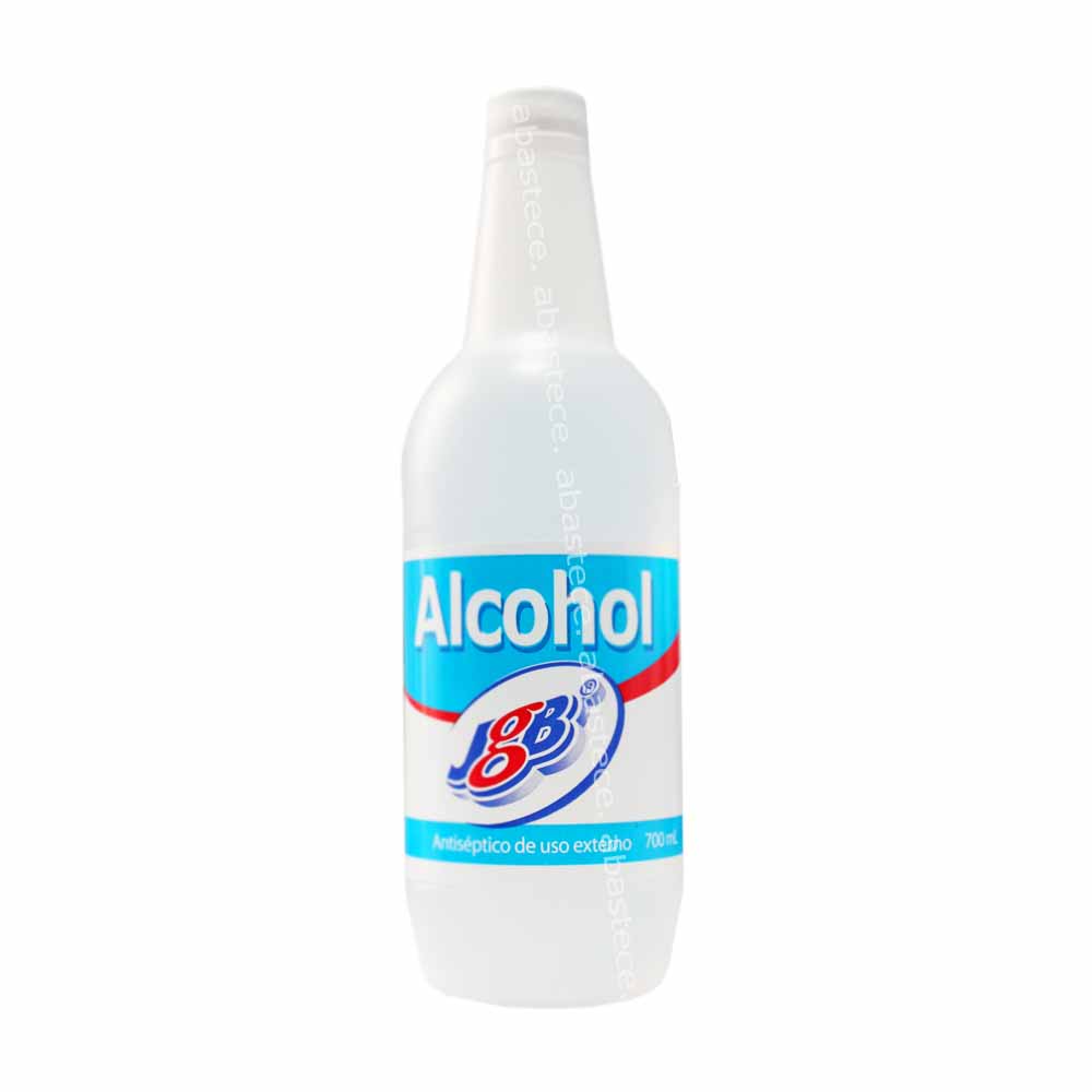 alcohol antiseptico jgb botella  700 ml ( *)