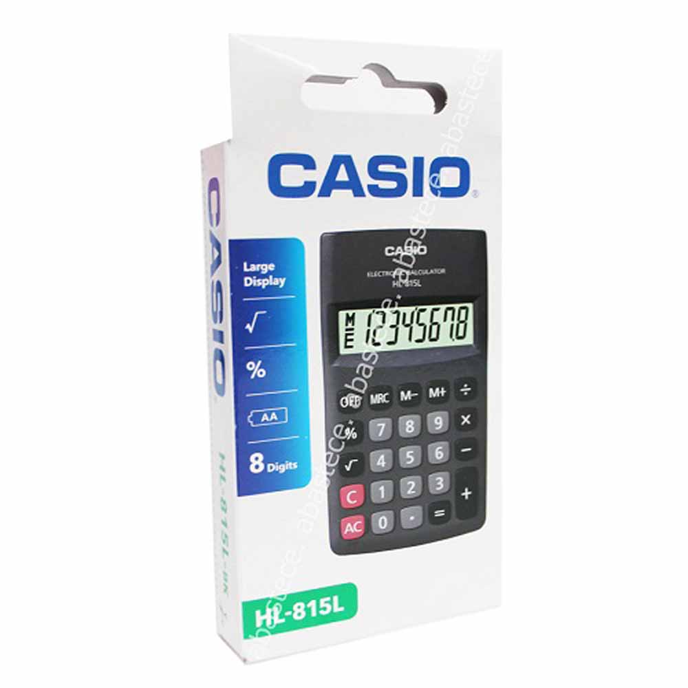 calculadora 8 digitos casio hl-815l