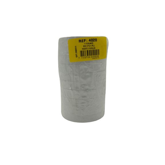 rollo adhesivo etiquetadora monarch ref:11-10 x 800u.blanco
