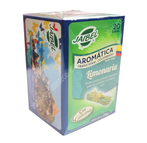 Aromatica Jaibel Tradicional Limonaria Caja por 20 Sobres