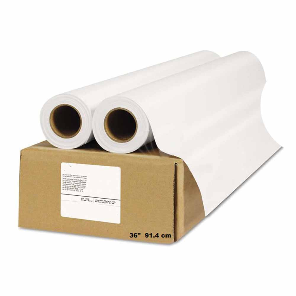 School Smart Rotolo Di Carta Kraft Bianco Da Macellaio – 91,4 Cm X 1000 Metri, 18,1 Kg