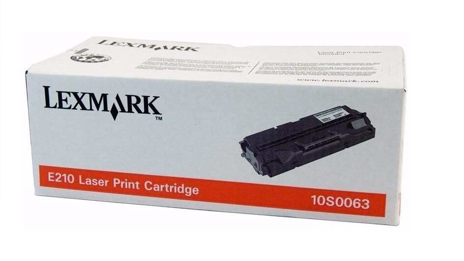 toner lexmark 10s0063 laser e210