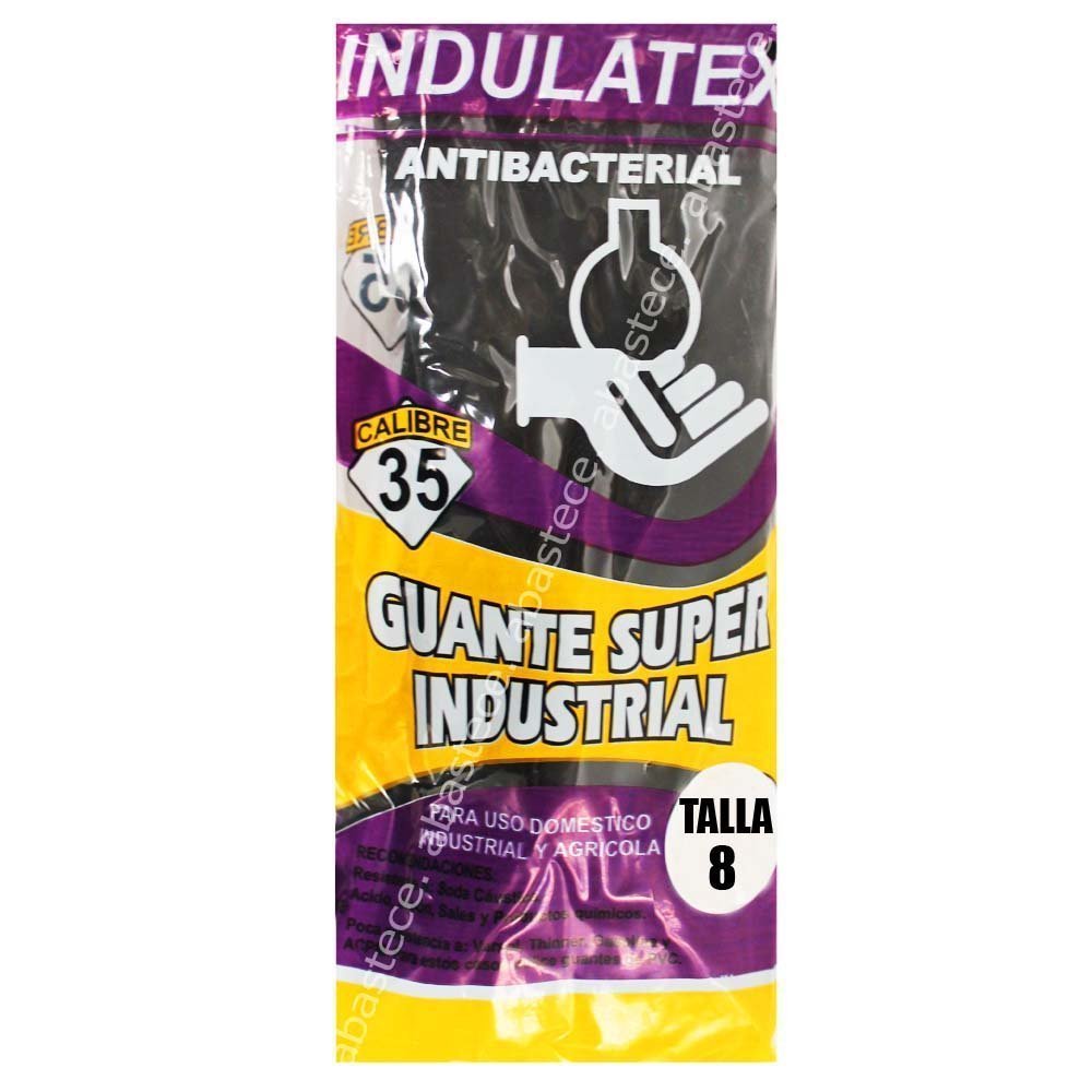 guante industrial calibre 35 talla 8 indulatex (*)