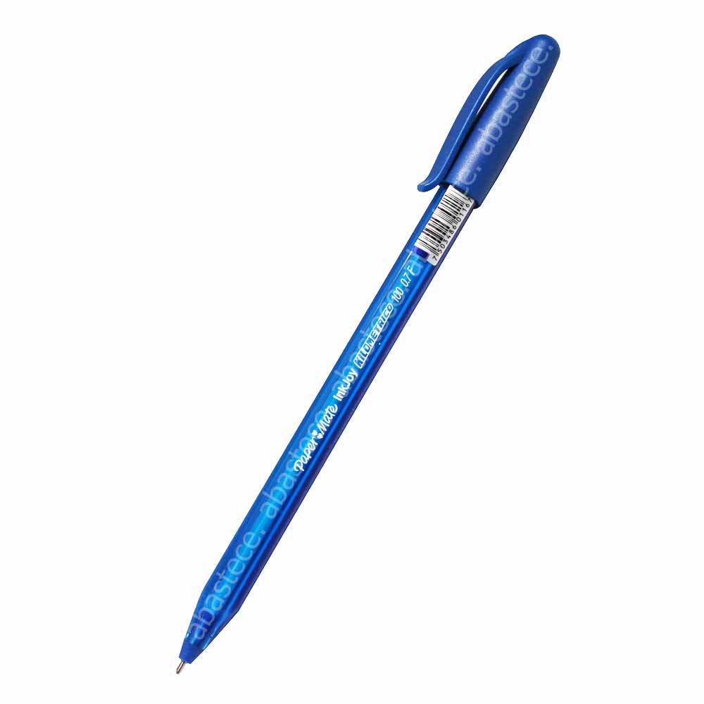 esfero kilometrico 100 azul tapa punta fina 0.7 mm