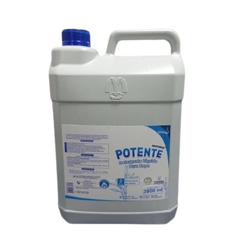 Detergente Liquido Para Ropa Potente 3800 ml 