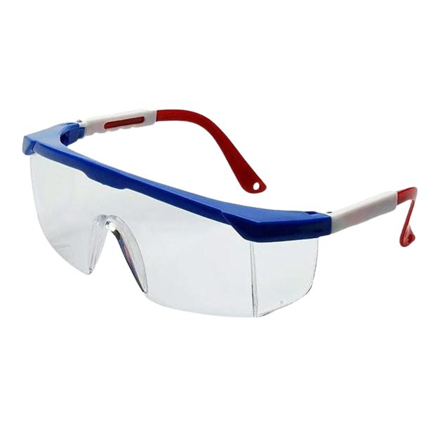 gafas unilente con proteccion lateral lente claro 