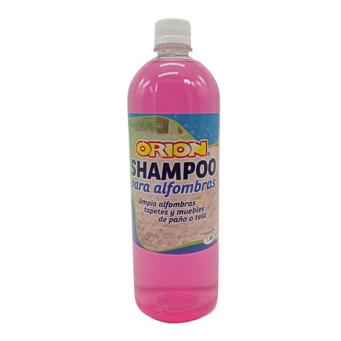 Shampoo Para Alfombras Tapetes y Muebles Orion 1000 ml 