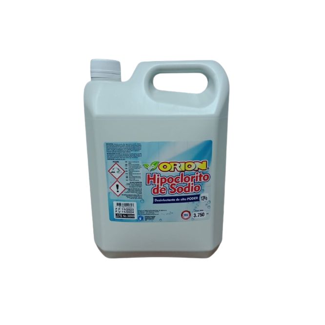 hipoclorito de sodio galon 3750 ml