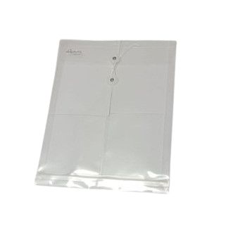 Sobre (Carpeta) Plastico Hilo Carta Vertical Transparente 