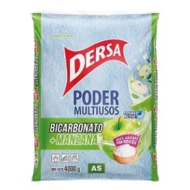 Detergente en Polvo Dersa Multiusos Bicarb. Manzana 4000g