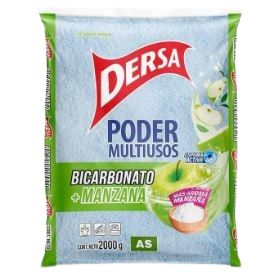 Detergente en Polvo Dersa Multiusos Bicarb. Manzana 2000g