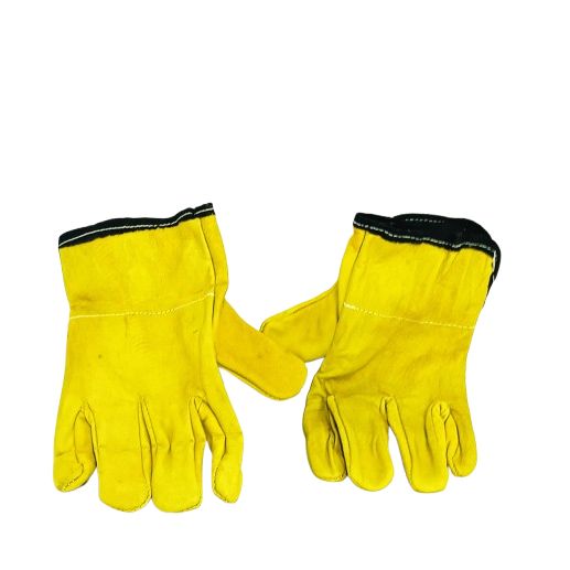 Guante en Vaqueta Tipo Ingeniero Sencillo Corto Talla Unica Precio Mayorista