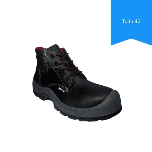 Bota De Seguridad Dielectrica Negra 822 Alpaca Talla 42  Precio Mayorista
