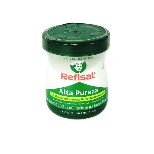 Sal Refisal Alta Pureza Tarro 560 g