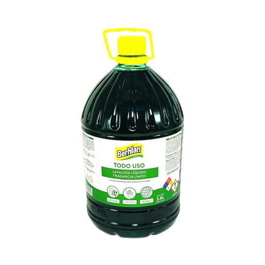Jabon Lavaloza Liquido Limon 3800ML Berhlan