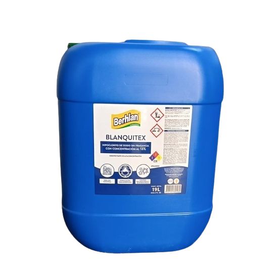 Hipoclorito Concentrado Al 13%  Cuñete X19000 Ml Berhlan
