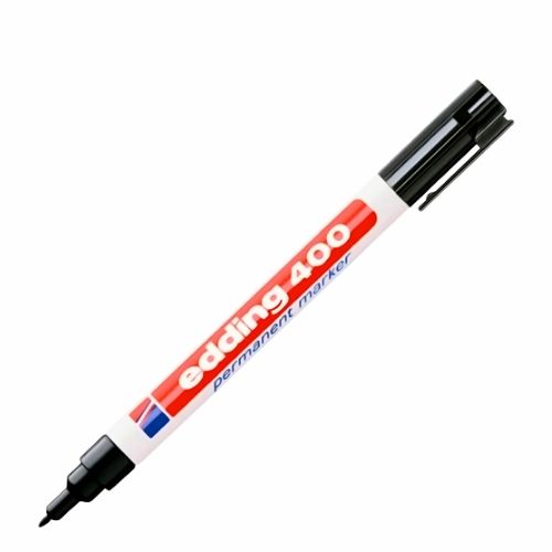 Marcador Permanente Recargable Edding Ref 400 Negro  Precio Mayorista
