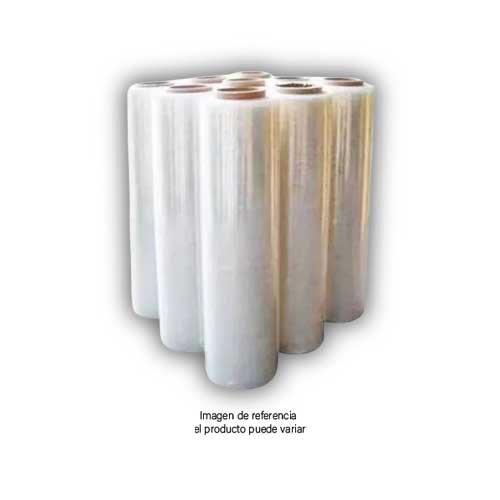 Pelicula Stretch Vinipel Transparente Calibre 7 Rollo 45cm X2.25 Kilos