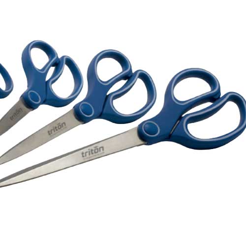 Tijera De Oficina Multiusos 8 Pulg. Mango Plastico Ergonomico