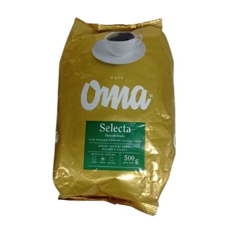 Cafe Oma Descafeinado Selecta Molido 500 g (=)