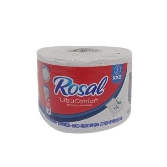 Papel Higienico Rosal Plus Blanco Rollo 30m Triple H XXG