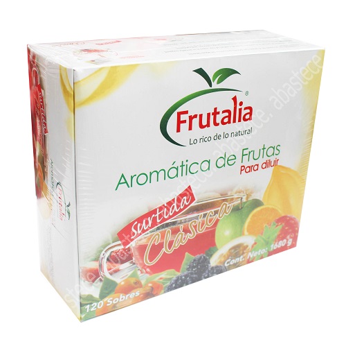 aromatica de fruta liquida frutalia surtida trad. x 120