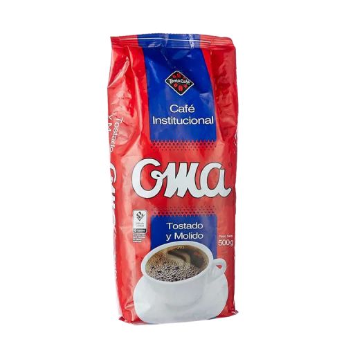 CAFE OMA X 500 GRS INSTITUCIONAL MOLIDO (=)