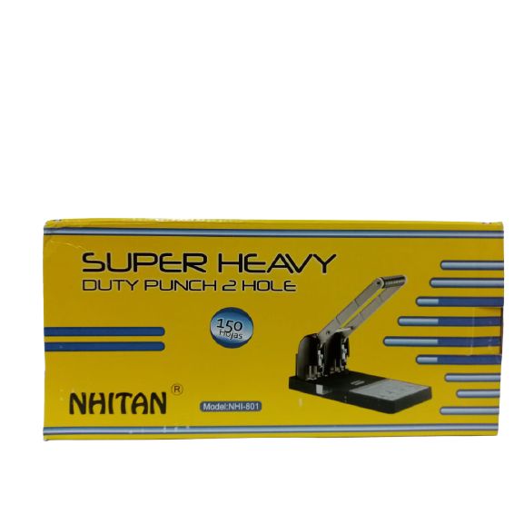 perforadora 2 huecos nithan 150 hojas ref: nhi-801