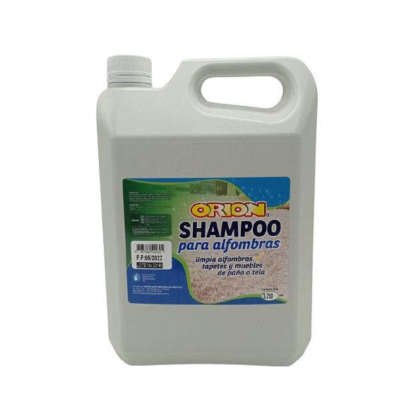 Shampoo Para Alfombras Tapetes y Muebles Orion 3750 ml