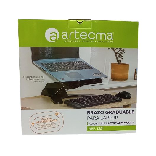 Brazo Graduable Para Laptop Artecma Ref 1351