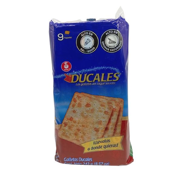 galletas ducales x 9 paquetes