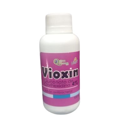 JABON QUIRURGICO CLOREXIDINA 4% VIOXIN 120 ML