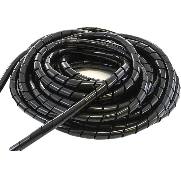 espiral organizador para cables de  3/4 pulg x 10 m