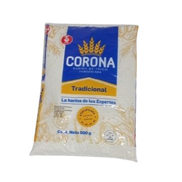 harina de trigo fortificada corona 500 g