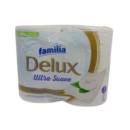 Papel Higienico Familia Delux Ultra Suave 3H 4 Rollos