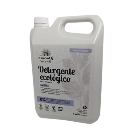 Detergente Liquido Lavanda Biogar Galon