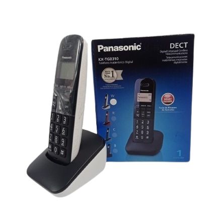 Telefono Panasonic Inalambrico Negro KX-TGB310LAB