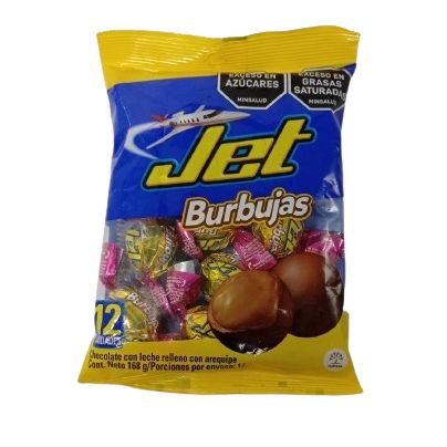 Chocolatina Jet Burbuja Paquete por 12 Unidades