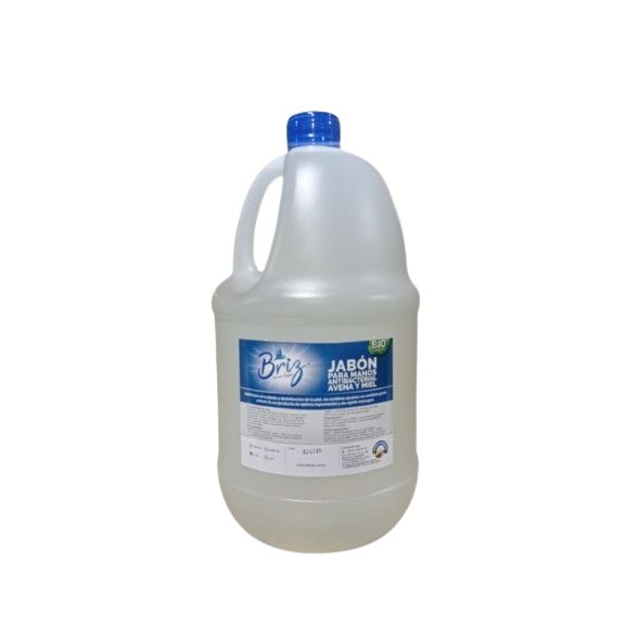Jabon Para Manos Antibacterial Liquido Avena y Miel 3800 ml
