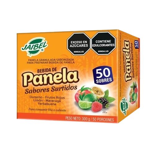 Aromatica de Panela Jaibel Surtida Caja por 50 Sobres