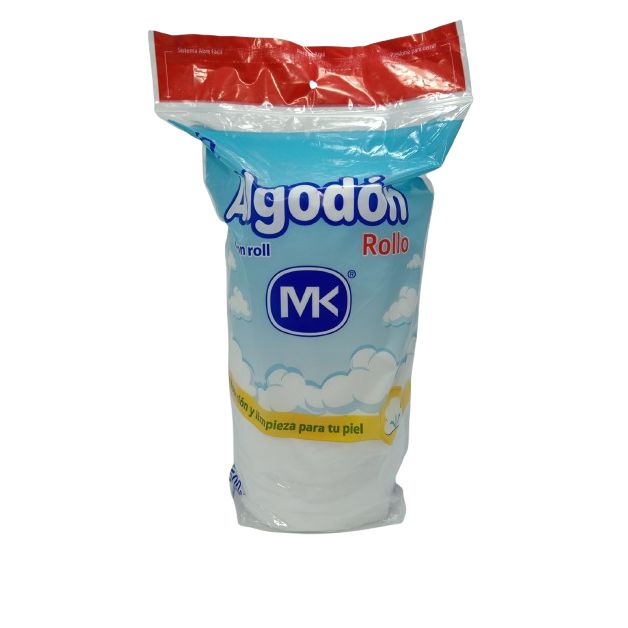 Algodon en Rollo Paquete por 500 g Marca MK