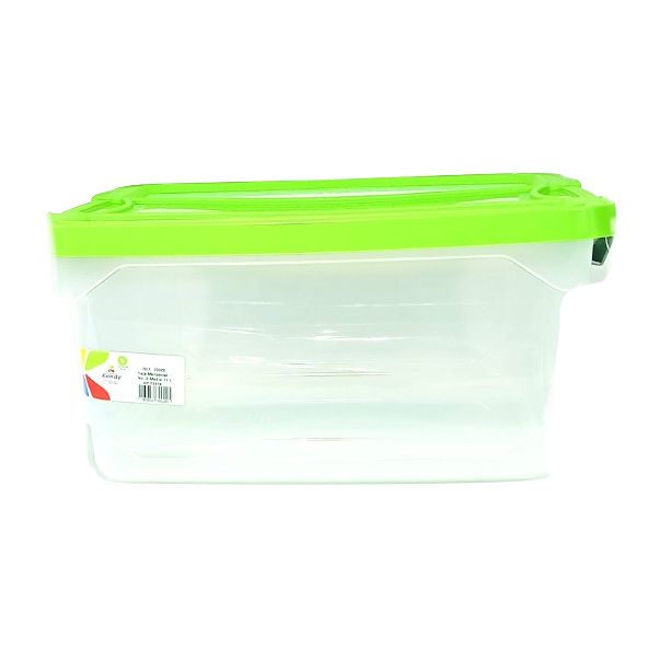 Caja Organizadora Plastica Transp. Con Tapa 17 Lt Monserrat