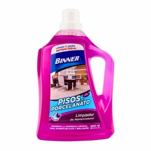 Limpiador de Mantenimiento Pisos Porcelanato 1900ml Binner