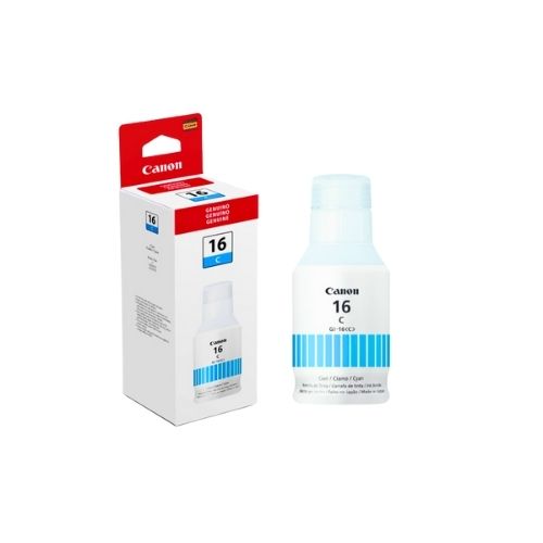 Botella de Tinta Canon GI-16 Cyan