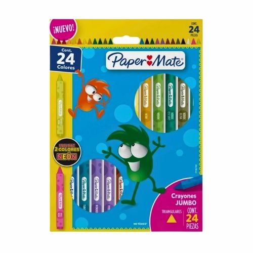 Crayola Gruesa Escolar Caja x24 Unidades