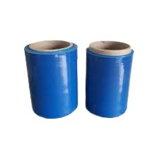 Pelicula Stretch Azul Calibre 8 Rollo 25 Cms x 450m