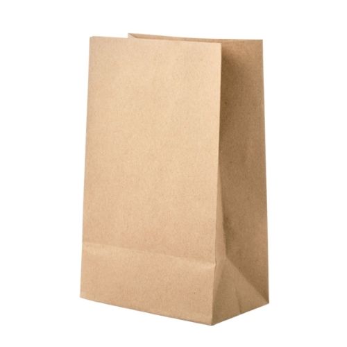 Bolsa Papel Kraft 11x23 Cms Paquete x100 Unidades